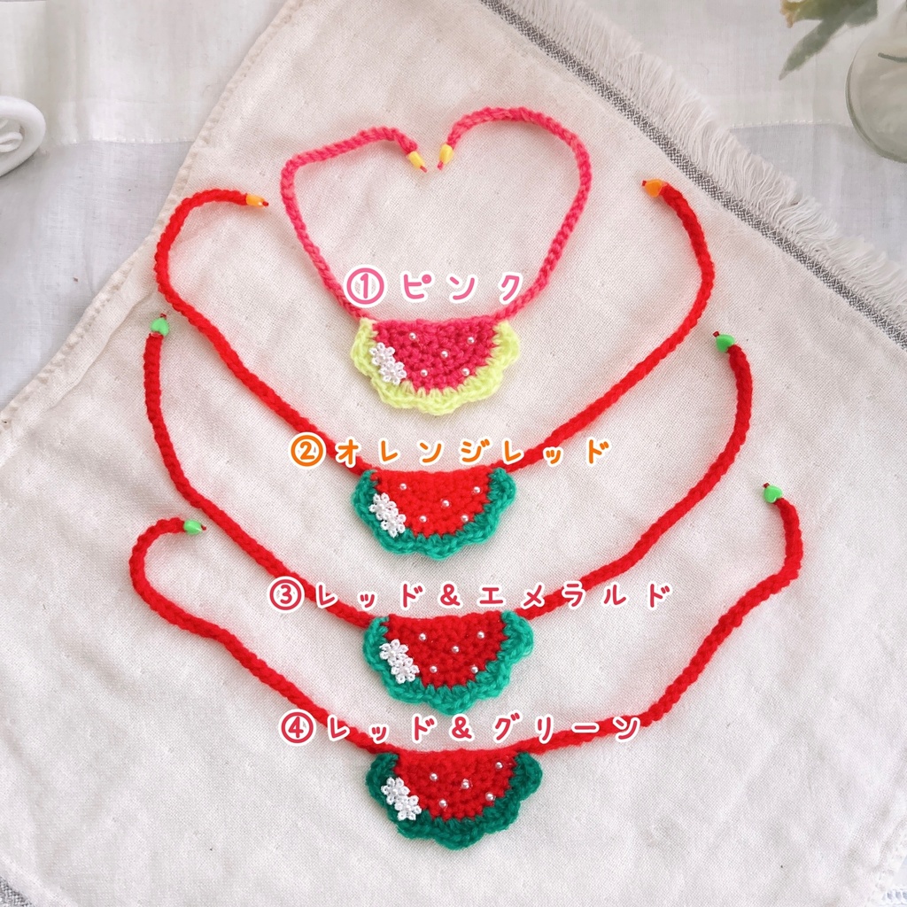 ♡いちごのお帽子&スタイセット♡