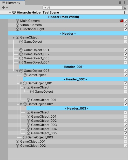 【無料】UnityHierarchyHelper
