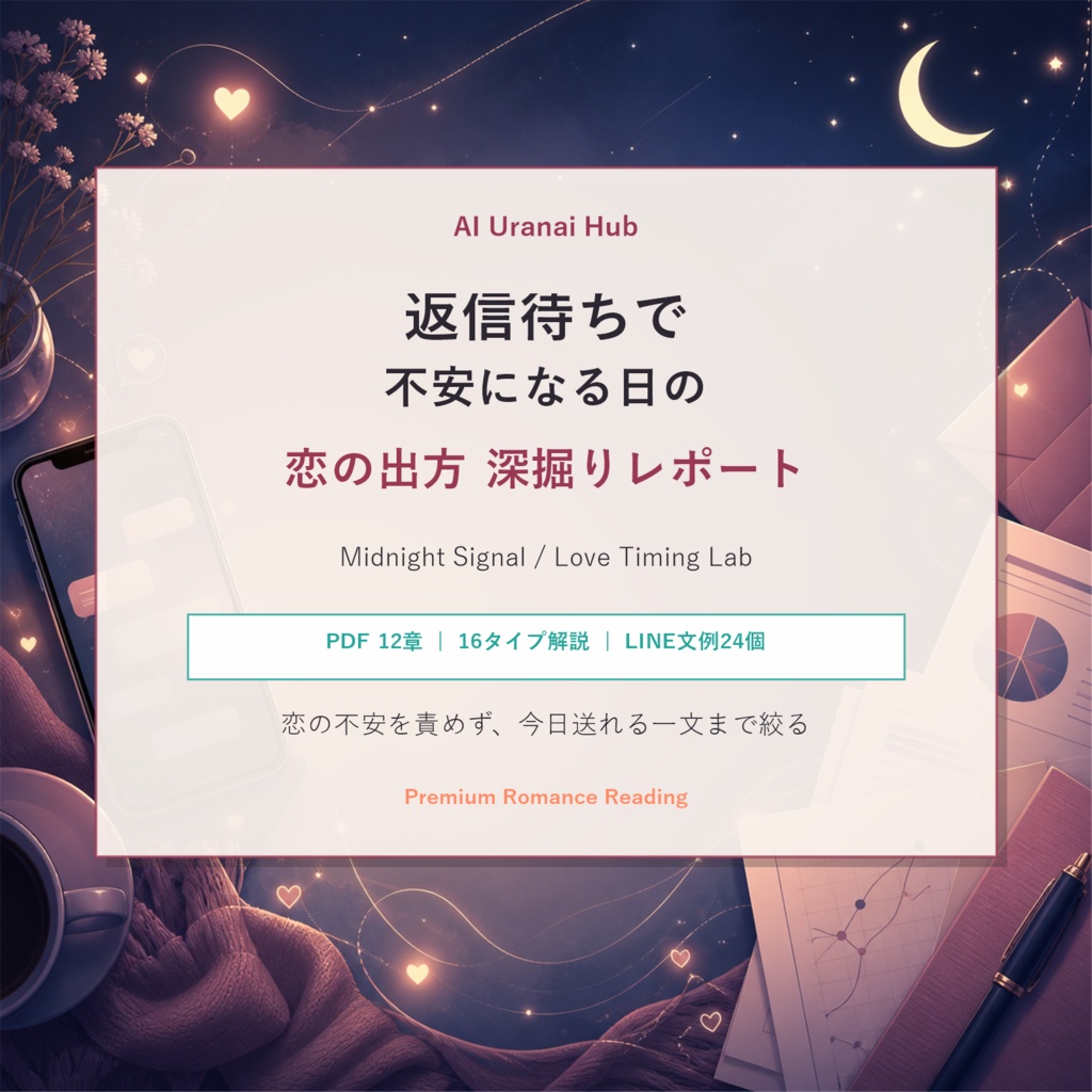 返信待ちで不安になる日の恋の出方 深掘りレポート