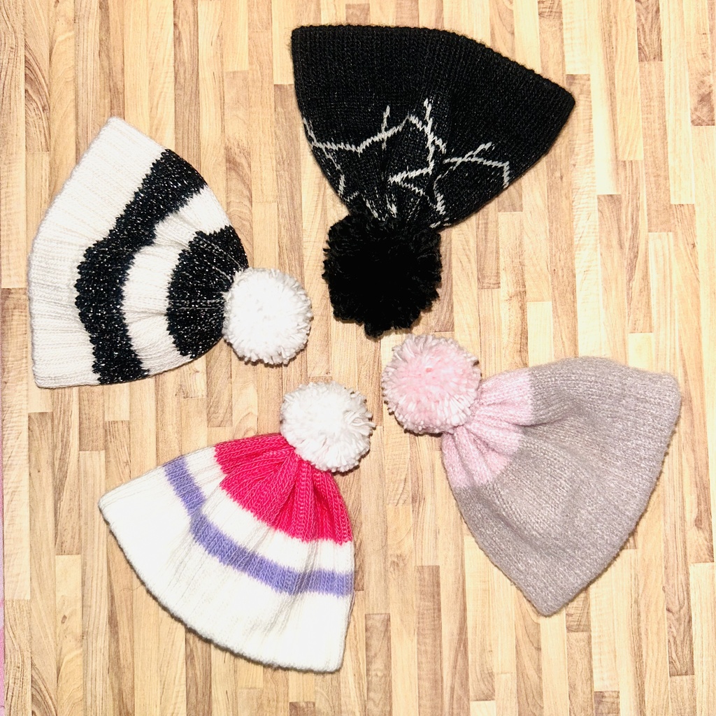 ねんどろいどどーる用 ポンポンニット帽 ポンポンマフラー