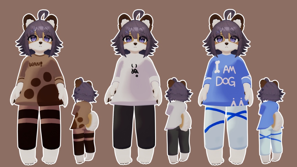 【ノエル対応】いぬの部屋着