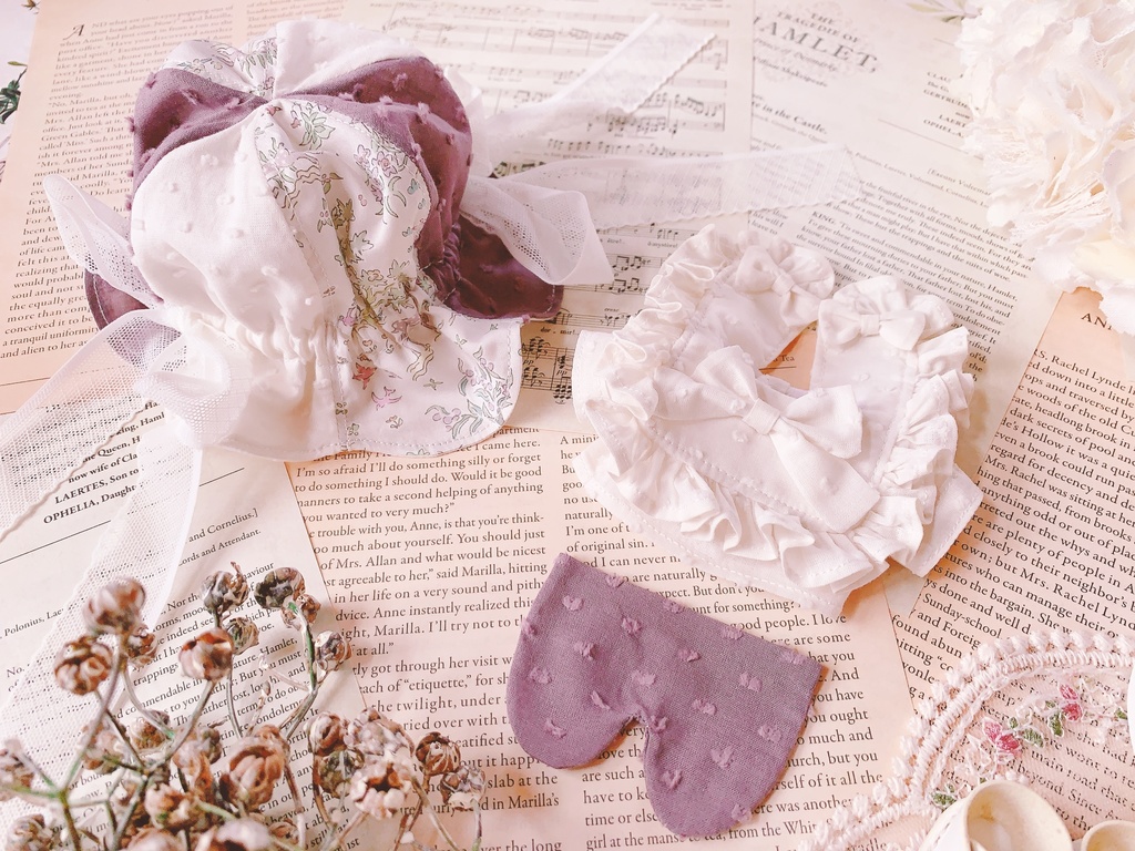 Tulip Garden Set (ミルク)革紐Ver.