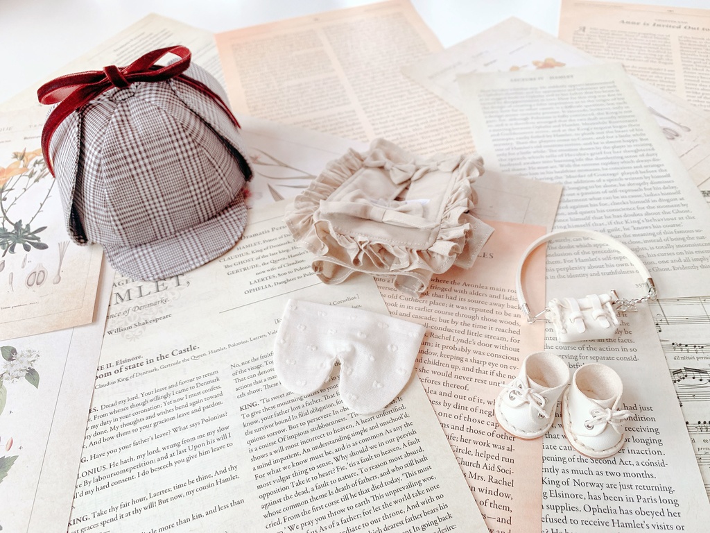 鹿撃ち帽セット