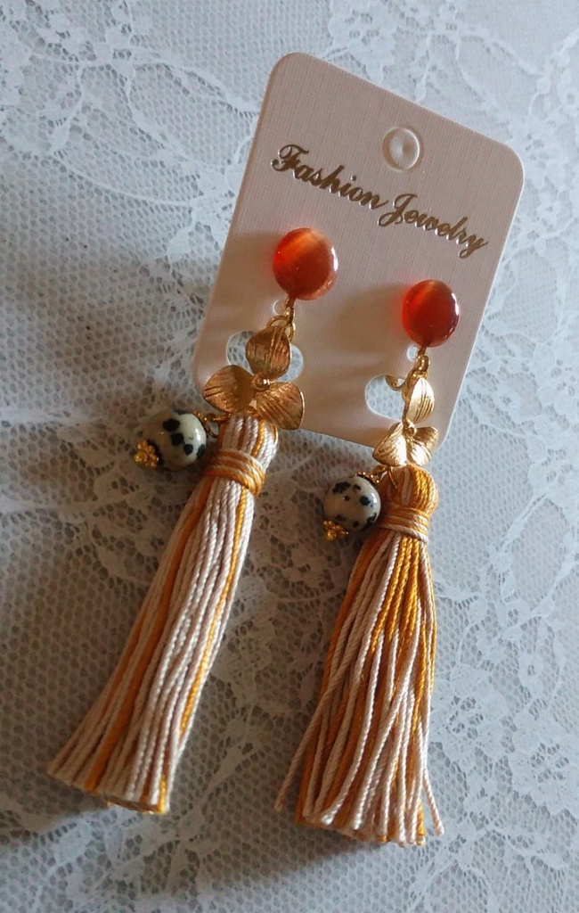 七虎イメージアクセ:タッセルイヤリング/ピアス