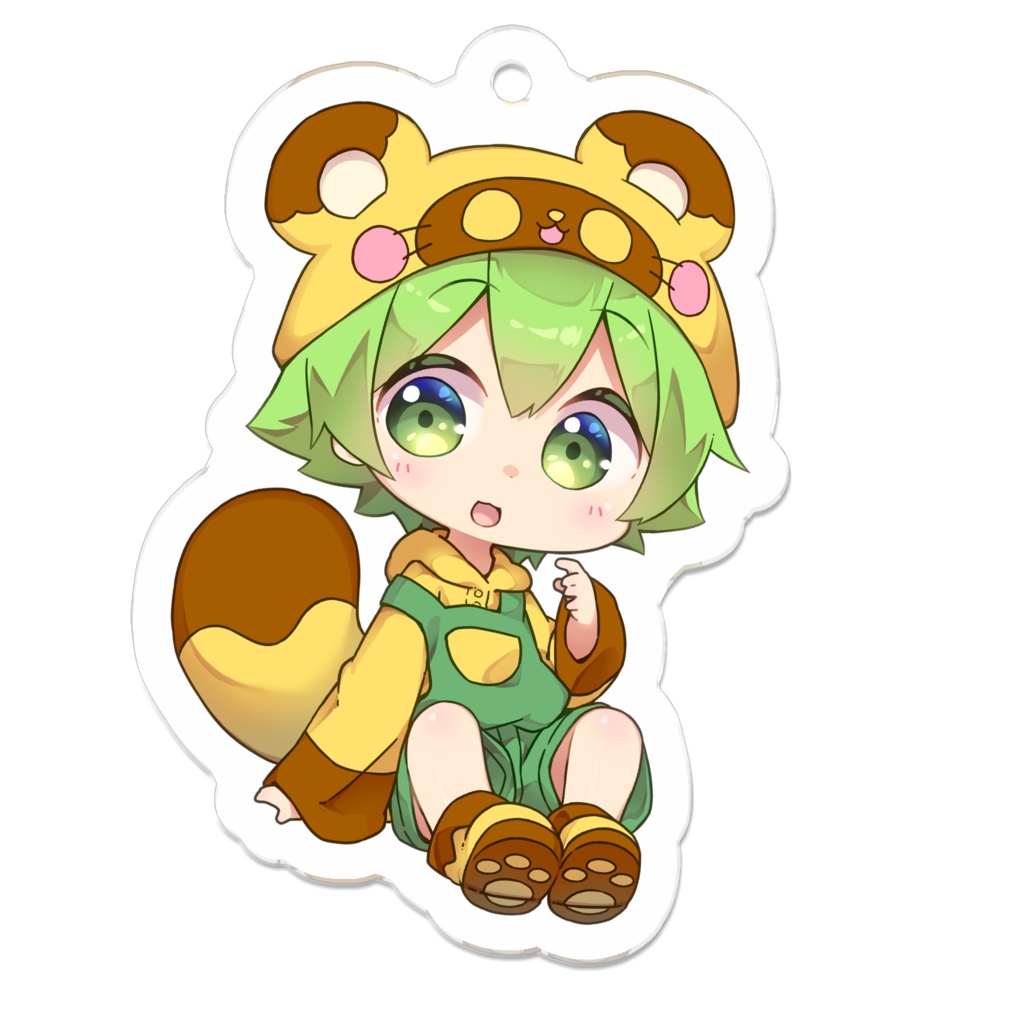 ぼたんくんアクキー