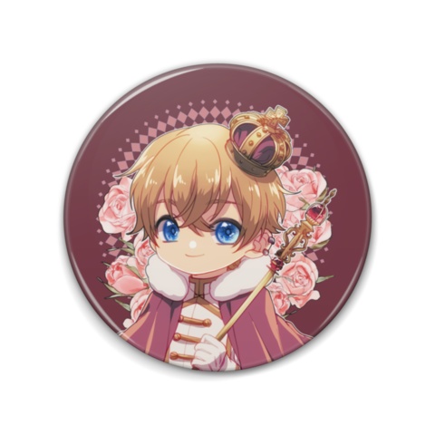 上條蓮缶バッジ