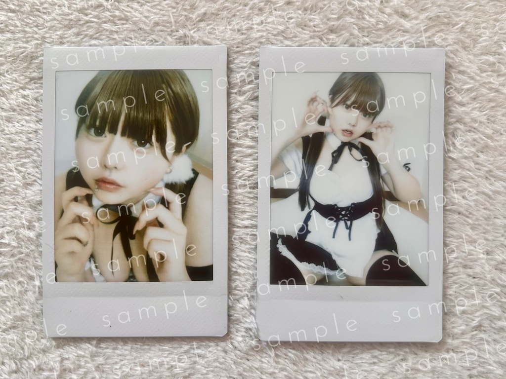 メイドに誘惑されるチェキ♡