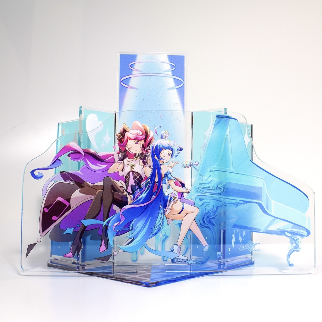 キュアウインク＆キュアキッス　ライブアクリルスタンド