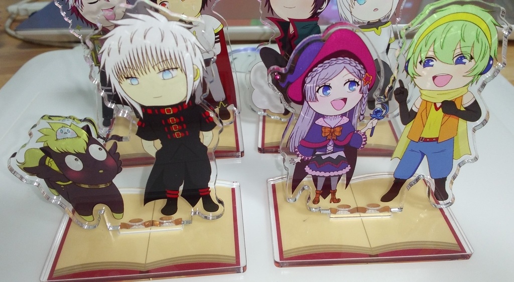 ギアマギコラボアクリルフィギュアスタンド