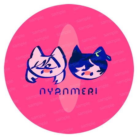 ミニマット缶バッジ