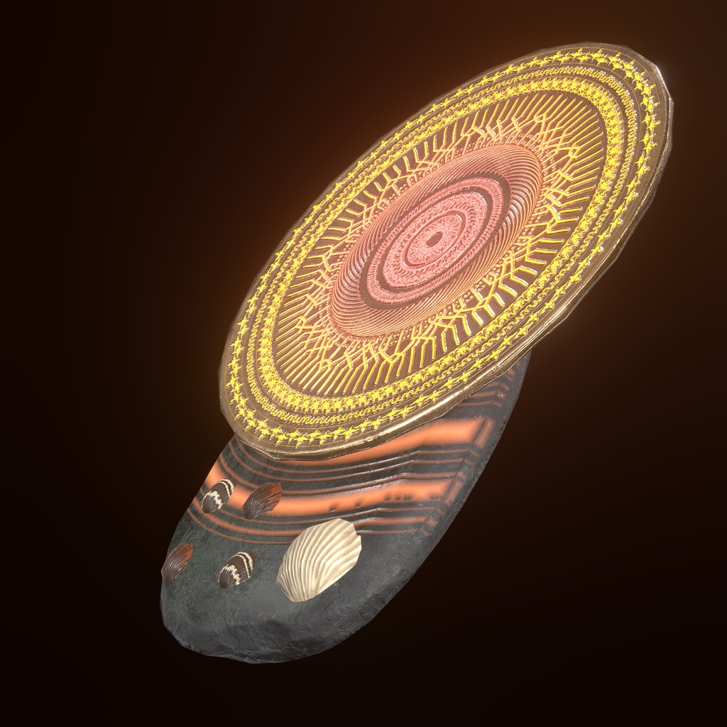 【3Dモデル】太古のDJセット【VRC想定】