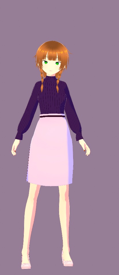 【オリジナル3Dモデル】ミーナ