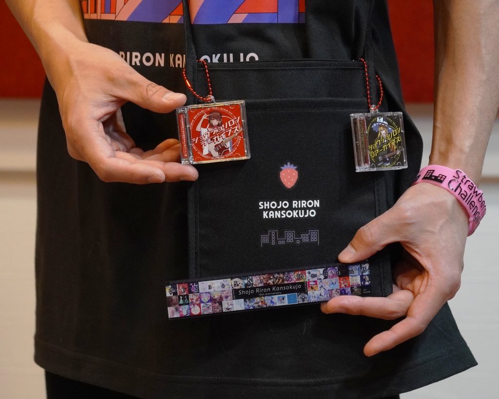 GLOリバーシブルミニCDキーホルダー