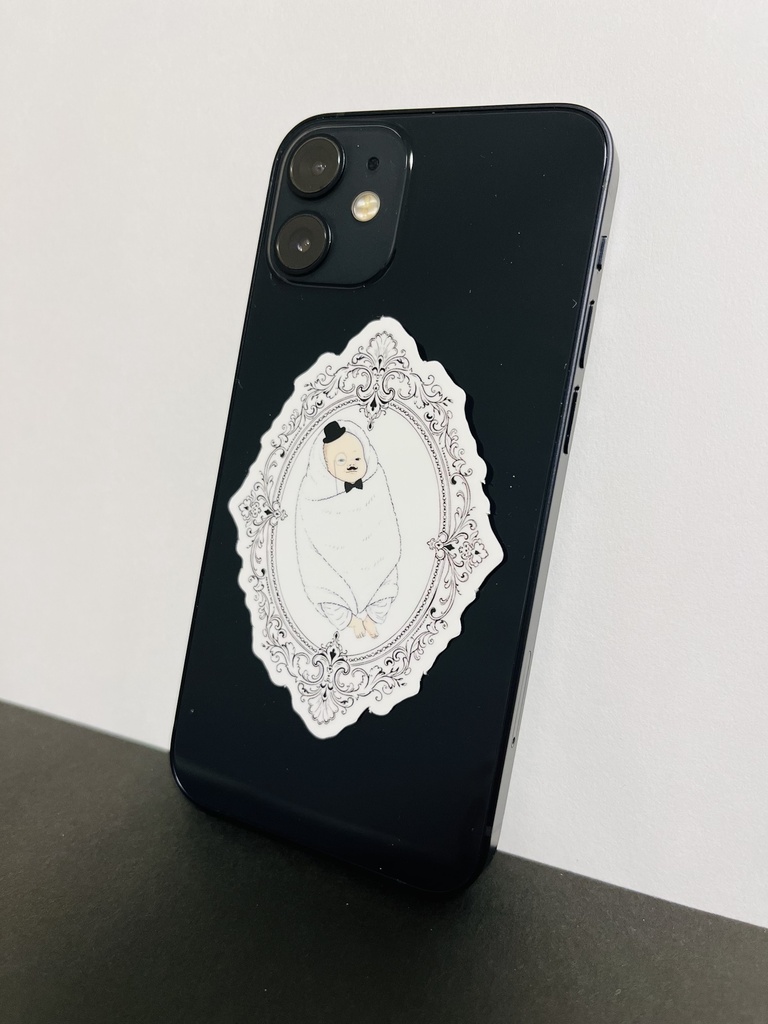 うげまるくん スマホステッカー