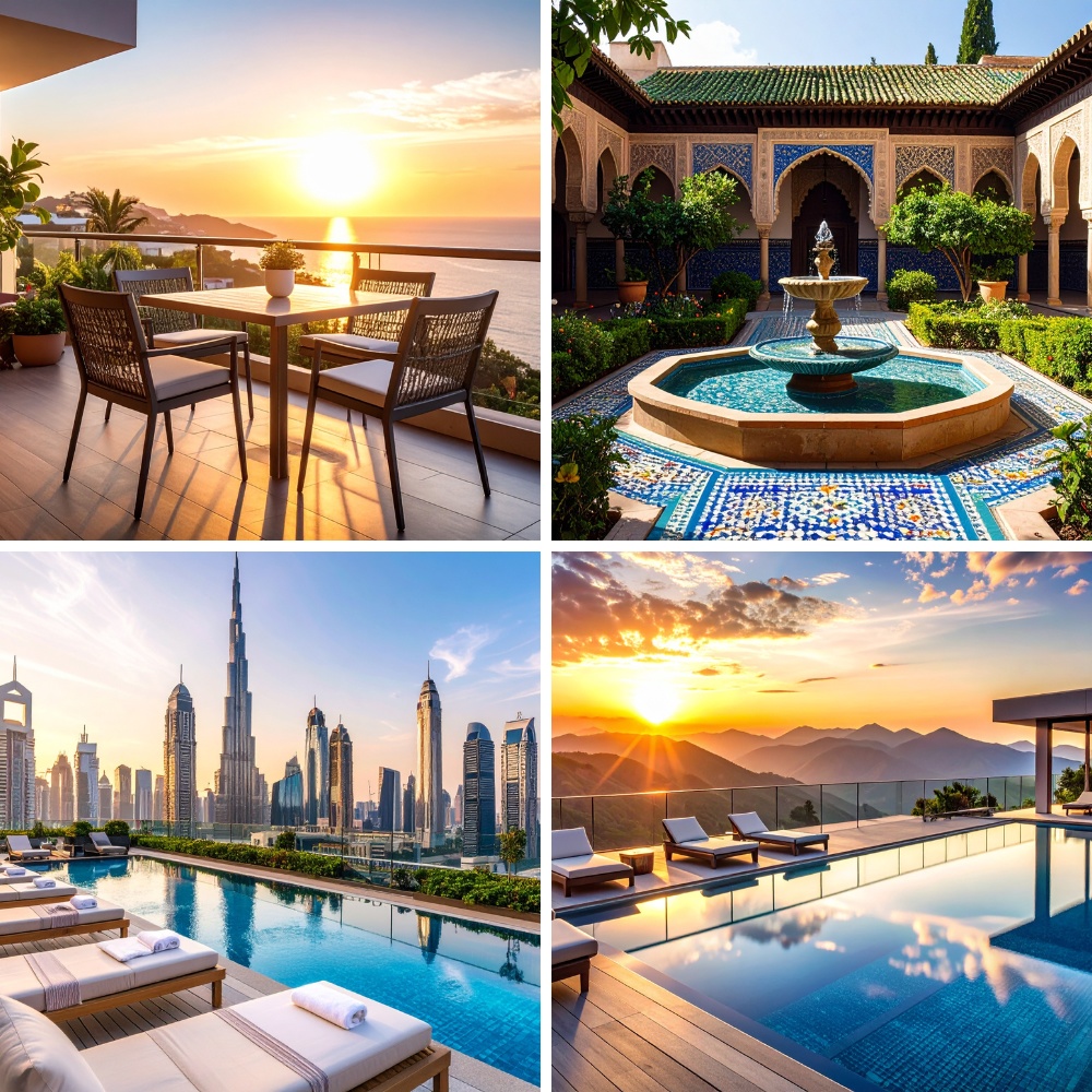 高級ホテル背景素材集 – 洗練された空間美 全200枚【商用OK・PDF形式・16:9比率】