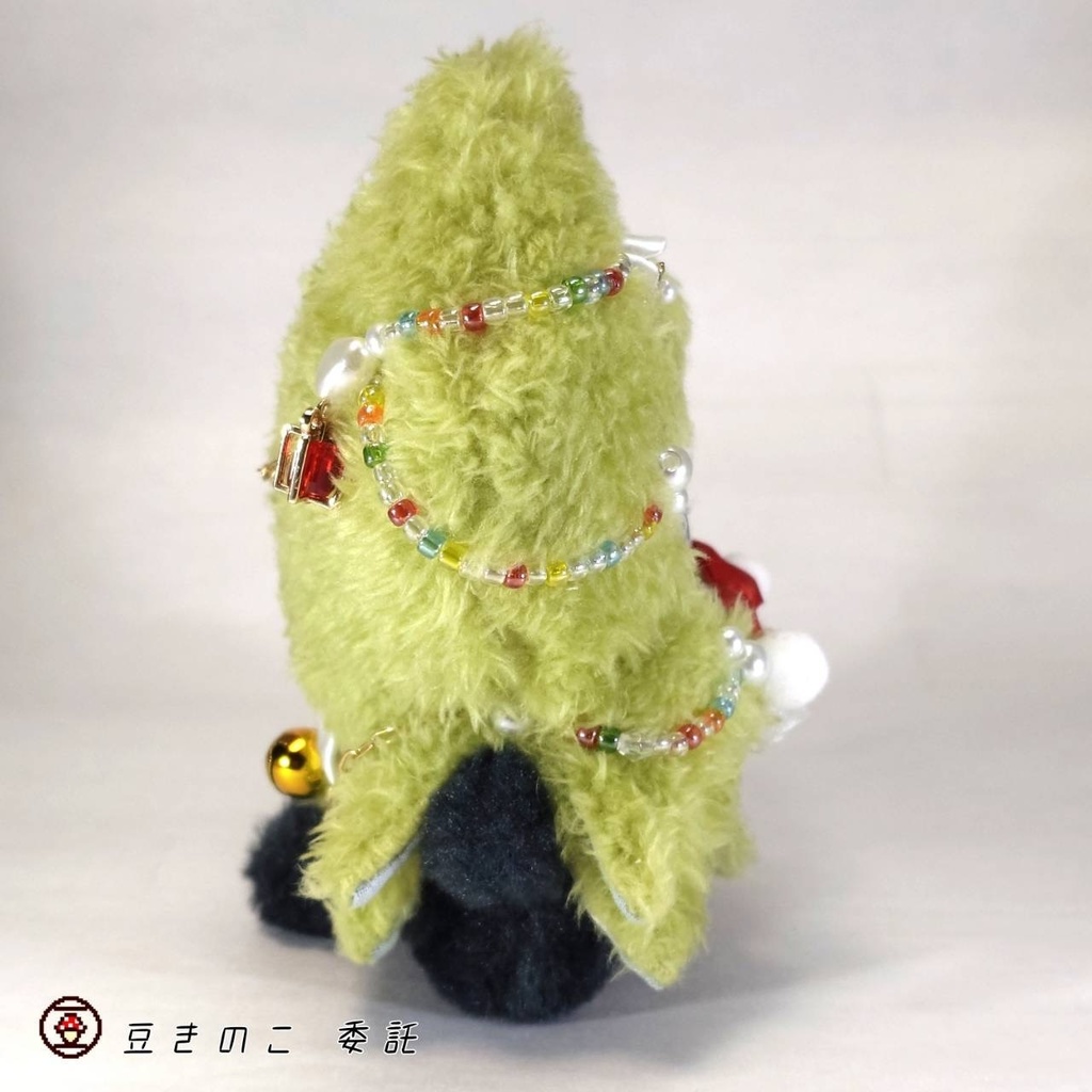 ふわねこコート★Xmasツリー【鈴リボン】