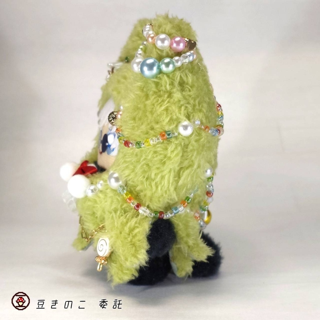 ふわねこコート★Xmasツリー【鈴リボン】