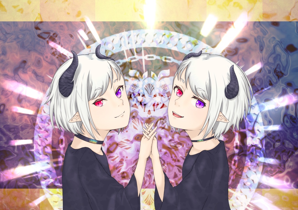 『願い桜』ニナ=ポーレとネナ=ポーレ