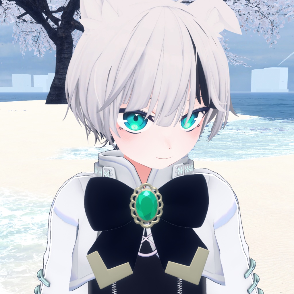 リボンブローチ