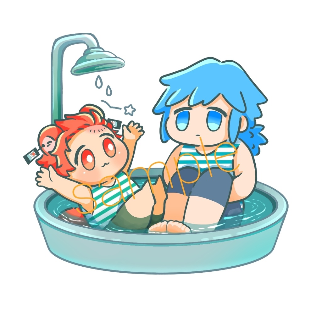 たぬ&ぎゆアクキー