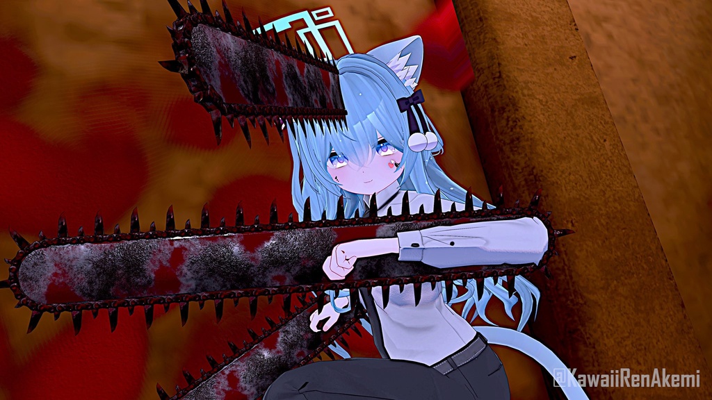 【ギミック付き】例のチェーンソー【VRChat想定】