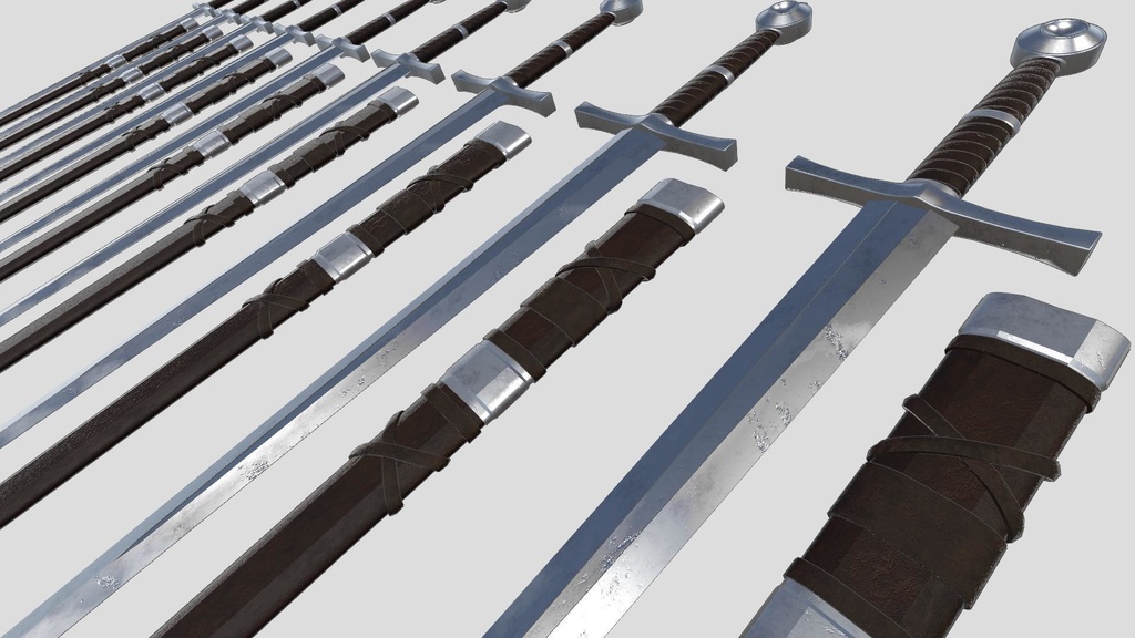 【3Dモデル】普通のロングソード