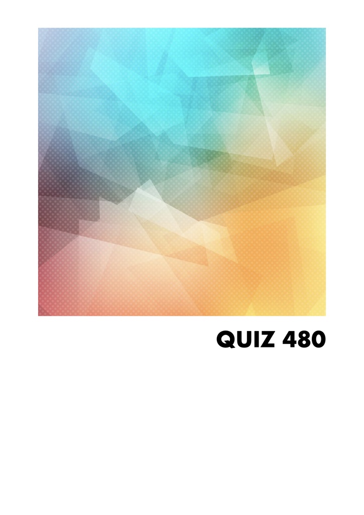 QUIZ480