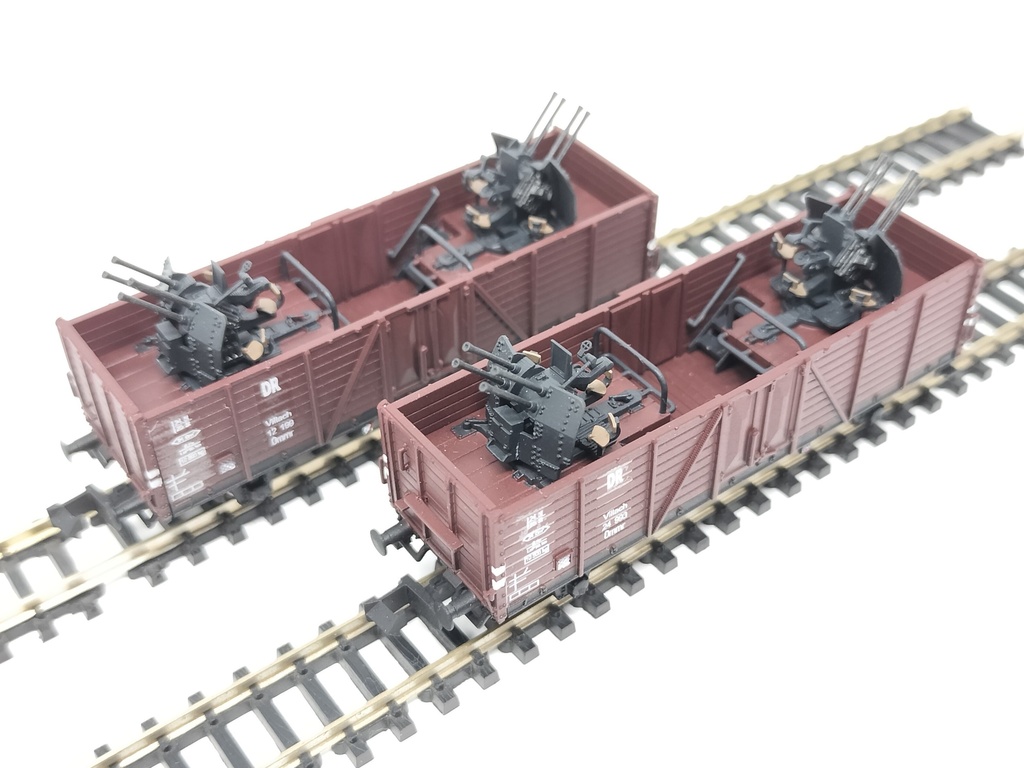 Typ Ommr 2cm Flakvierling38 搭載型 2両セット