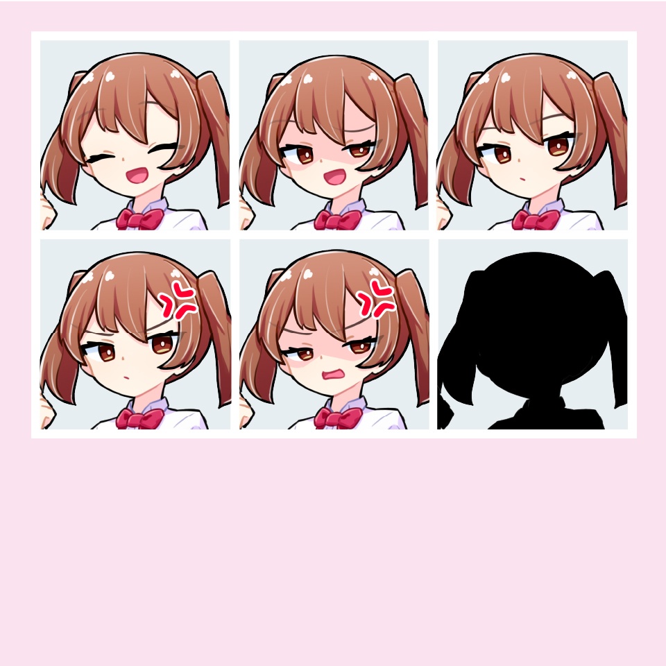 【TRPG立ち絵素材】ツンデレな女子高生|NPC|学園・日常