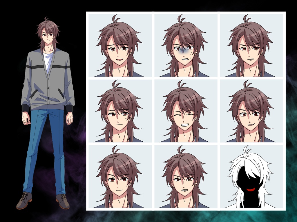 【TRPG立ち絵】よく見ると怪しい!?NPCセット|現代・ミステリー