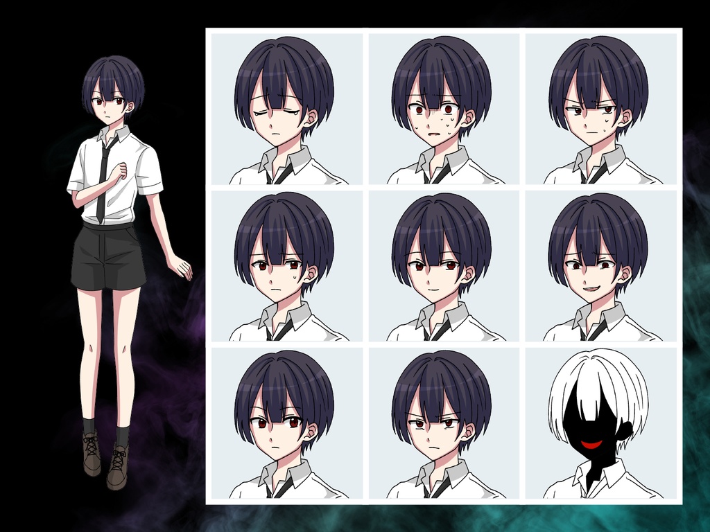 【TRPG立ち絵】よく見ると怪しい!?NPCセット|現代・ミステリー