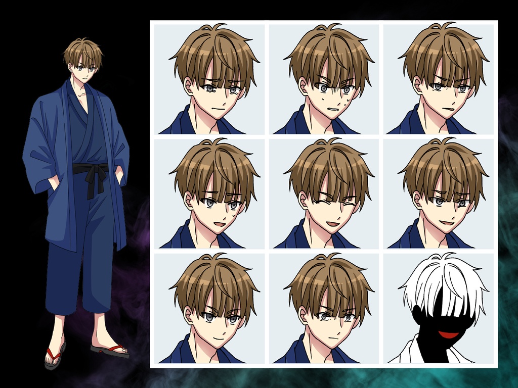 【TRPG立ち絵】よく見ると怪しい!?NPCセット|現代・ミステリー