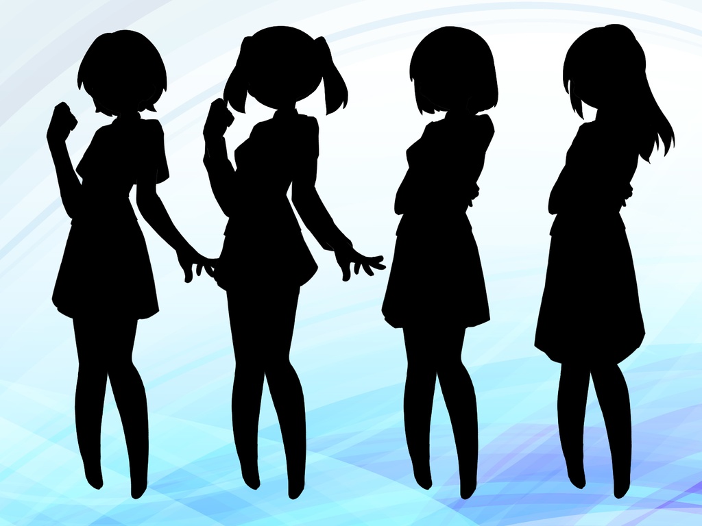 【TRPG立ち絵】よりどりみどりな女子学生セット|NPC|学園・日常