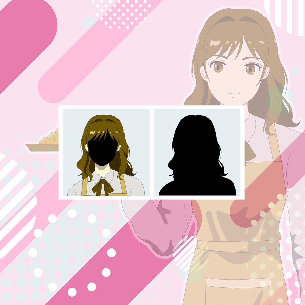【TRPG立ち絵】カフェ店員女|NPC|現代・日常【無料】