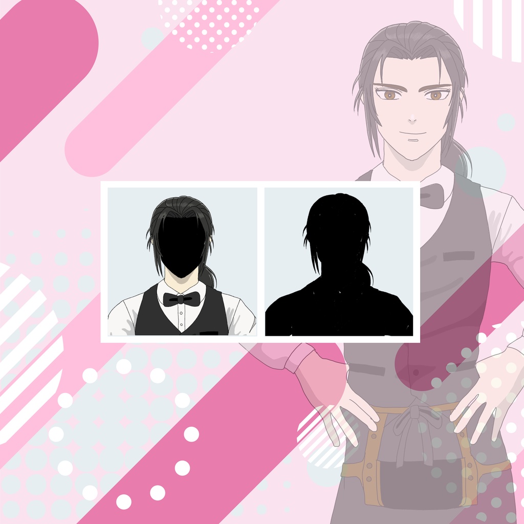 【TRPG立ち絵】バー店員男|NPC|現代・日常【無料】