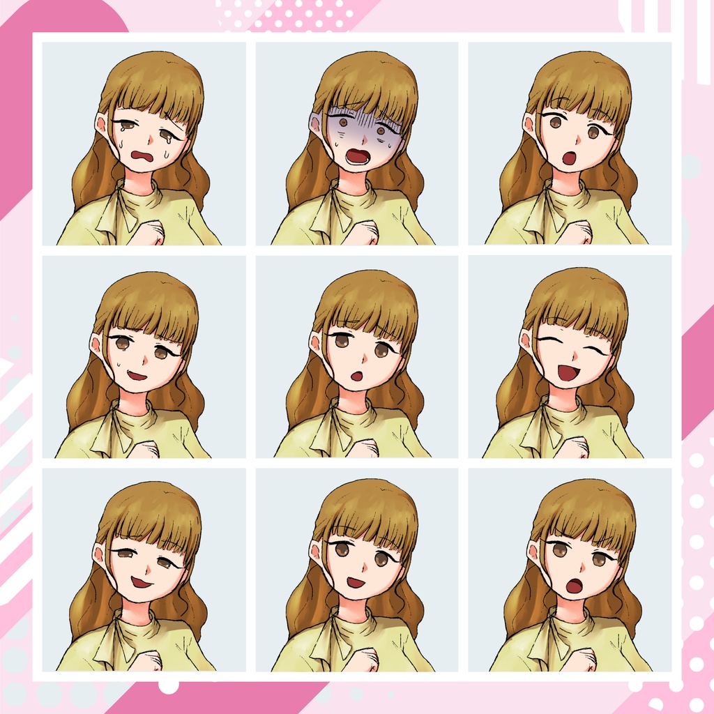 【TRPG立ち絵】ゆるふわOL|NPC|現代・日常