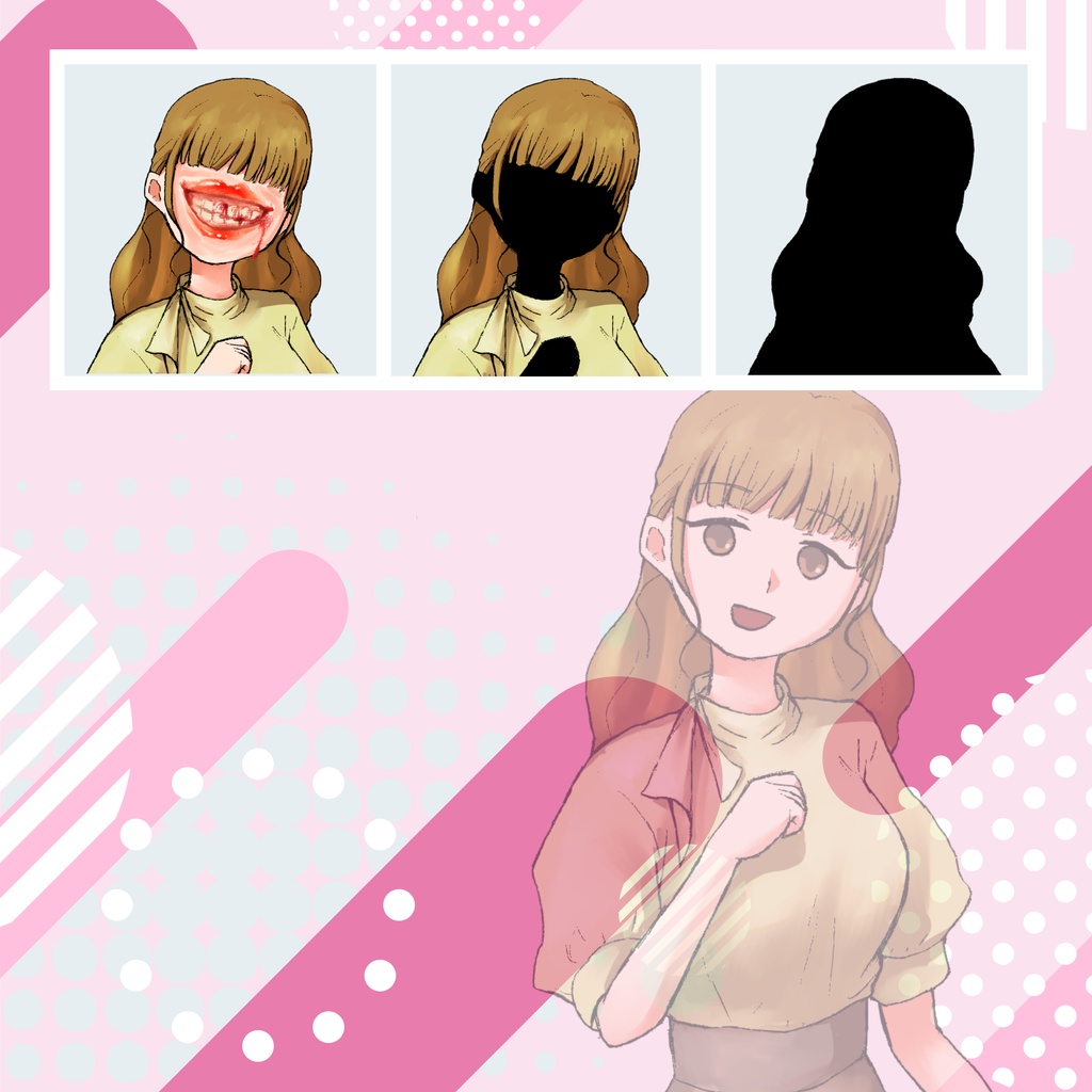 【TRPG立ち絵】ゆるふわOL|NPC|現代・日常