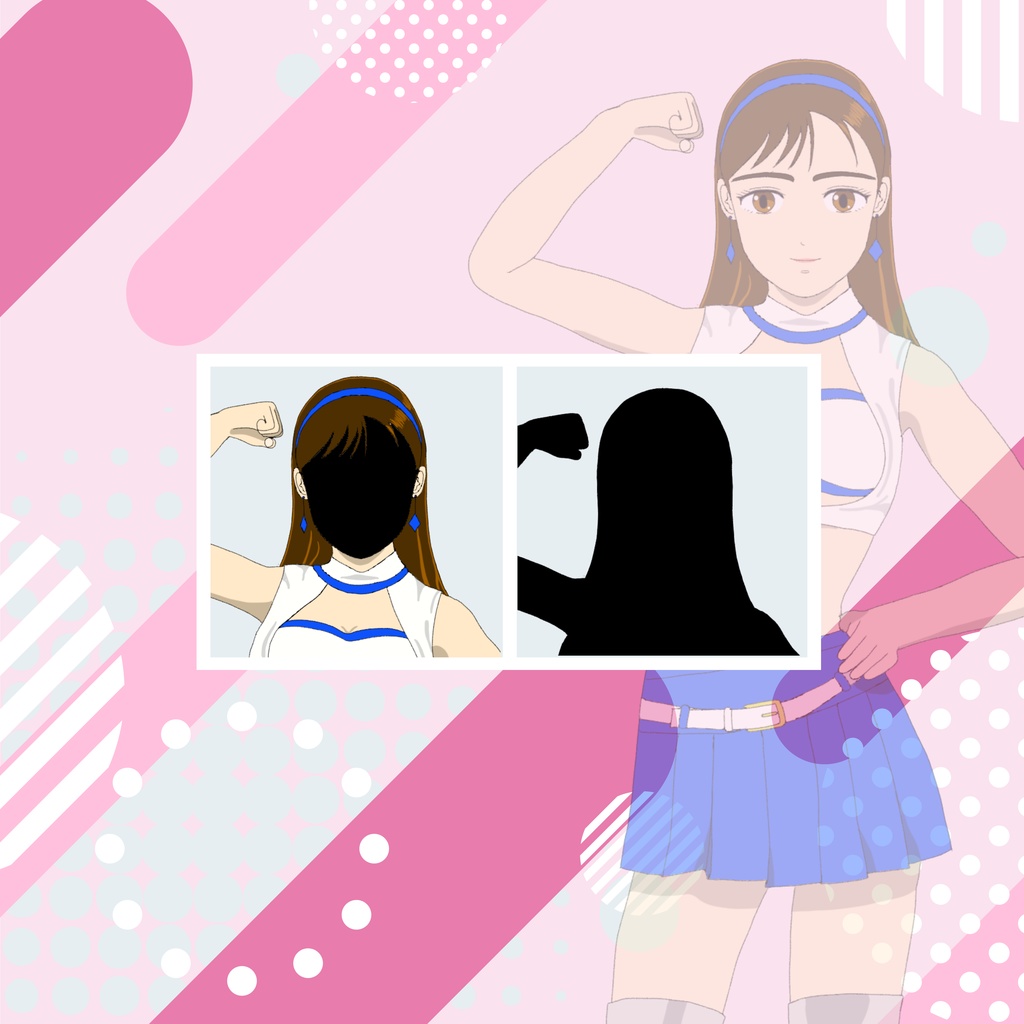 【TRPG立ち絵】レースアンバサダー|NPC|現代・日常【無料】