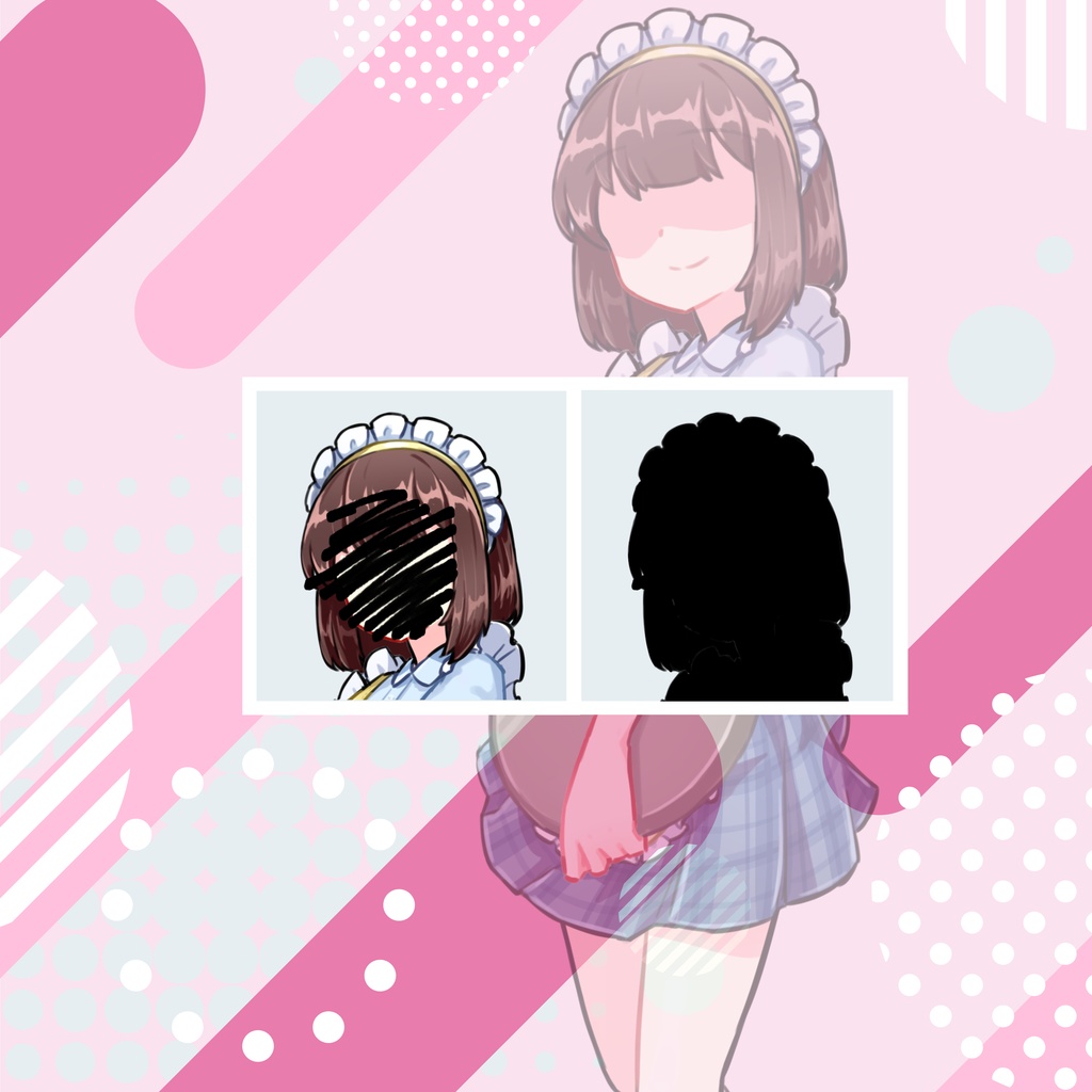 【TRPG立ち絵】清楚ウェイトレス|NPC|現代・日常