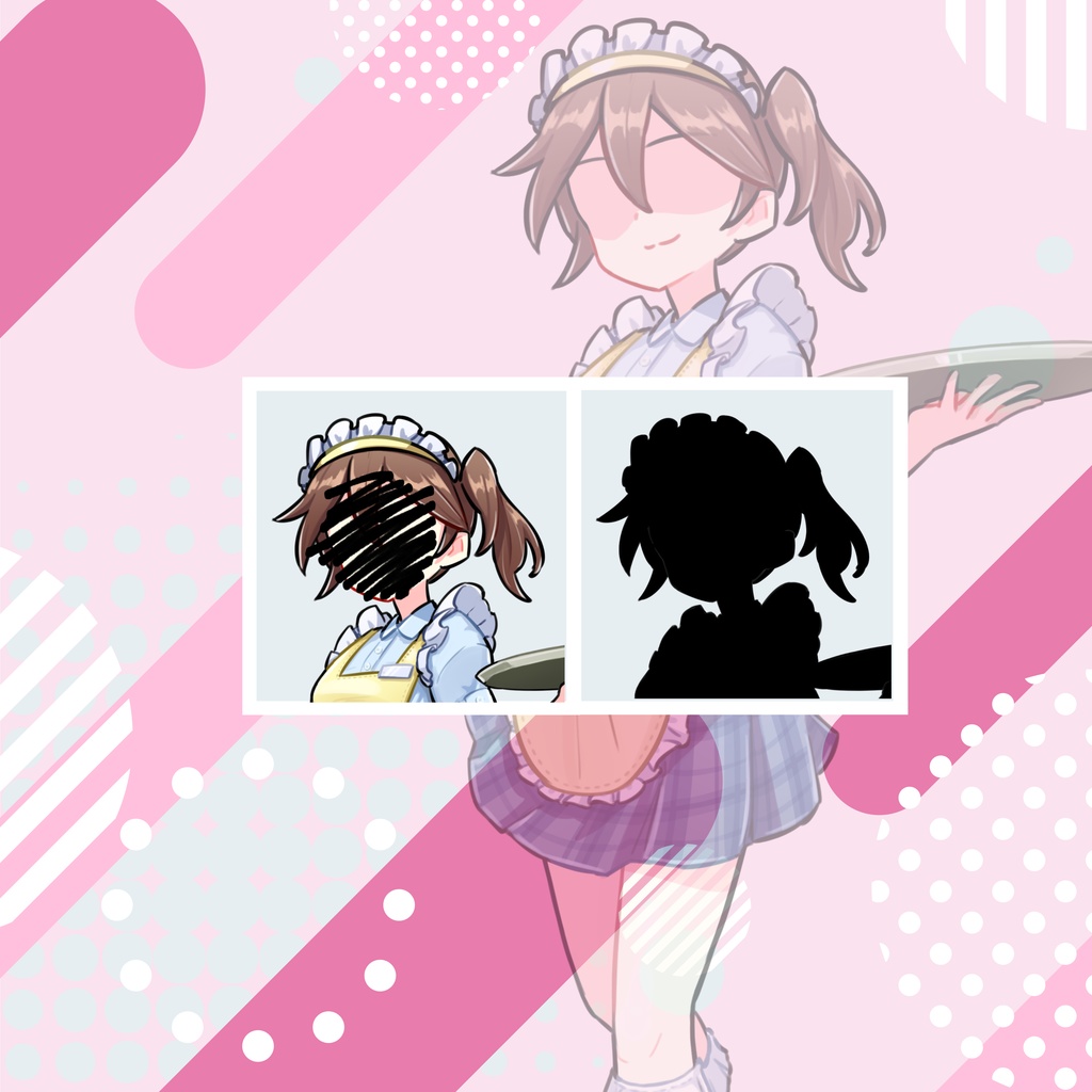 【TRPG立ち絵】元気ウェイトレス|NPC|現代・日常
