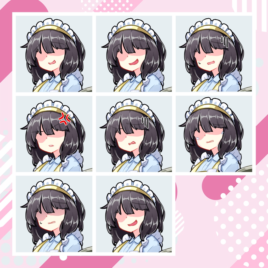 【TRPG立ち絵】社畜ウェイトレス|NPC|現代・日常