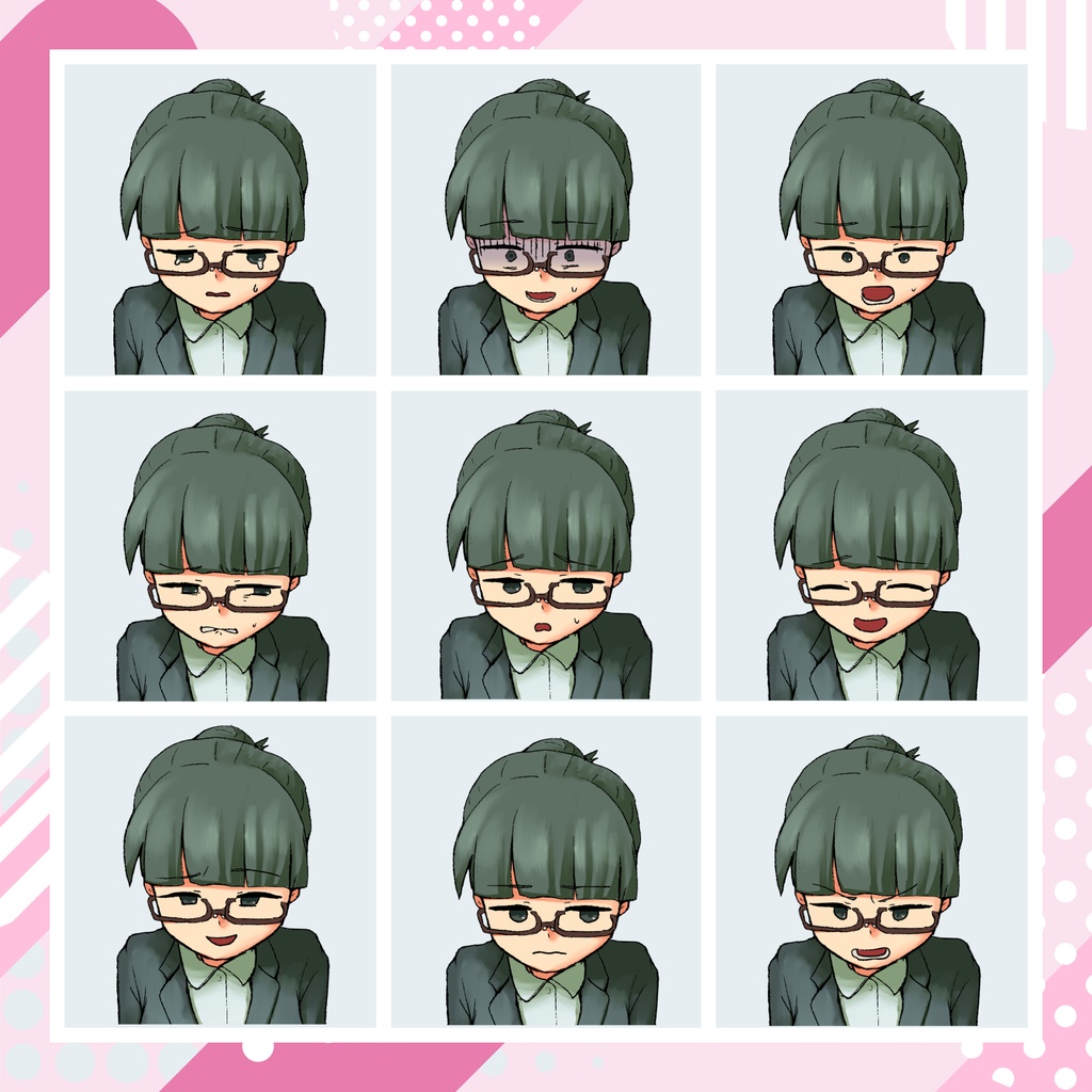 【TRPG立ち絵】新卒OL|NPC|現代・日常