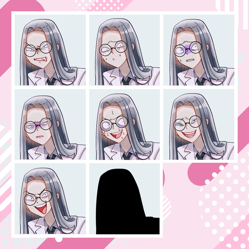 【TRPG立ち絵】マッドサイエンティスト【化学】|NPC|SF・近未来