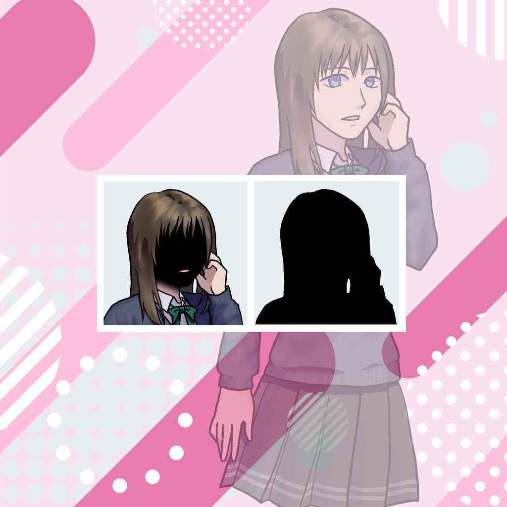 【TRPG立ち絵】女子学生|NPC|現代・日常【無料】