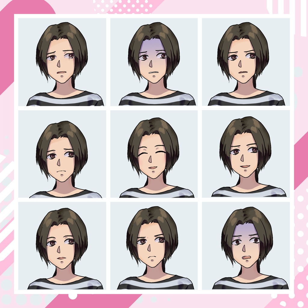 【TRPG立ち絵】成人女性|NPC|現代・日常【無料】