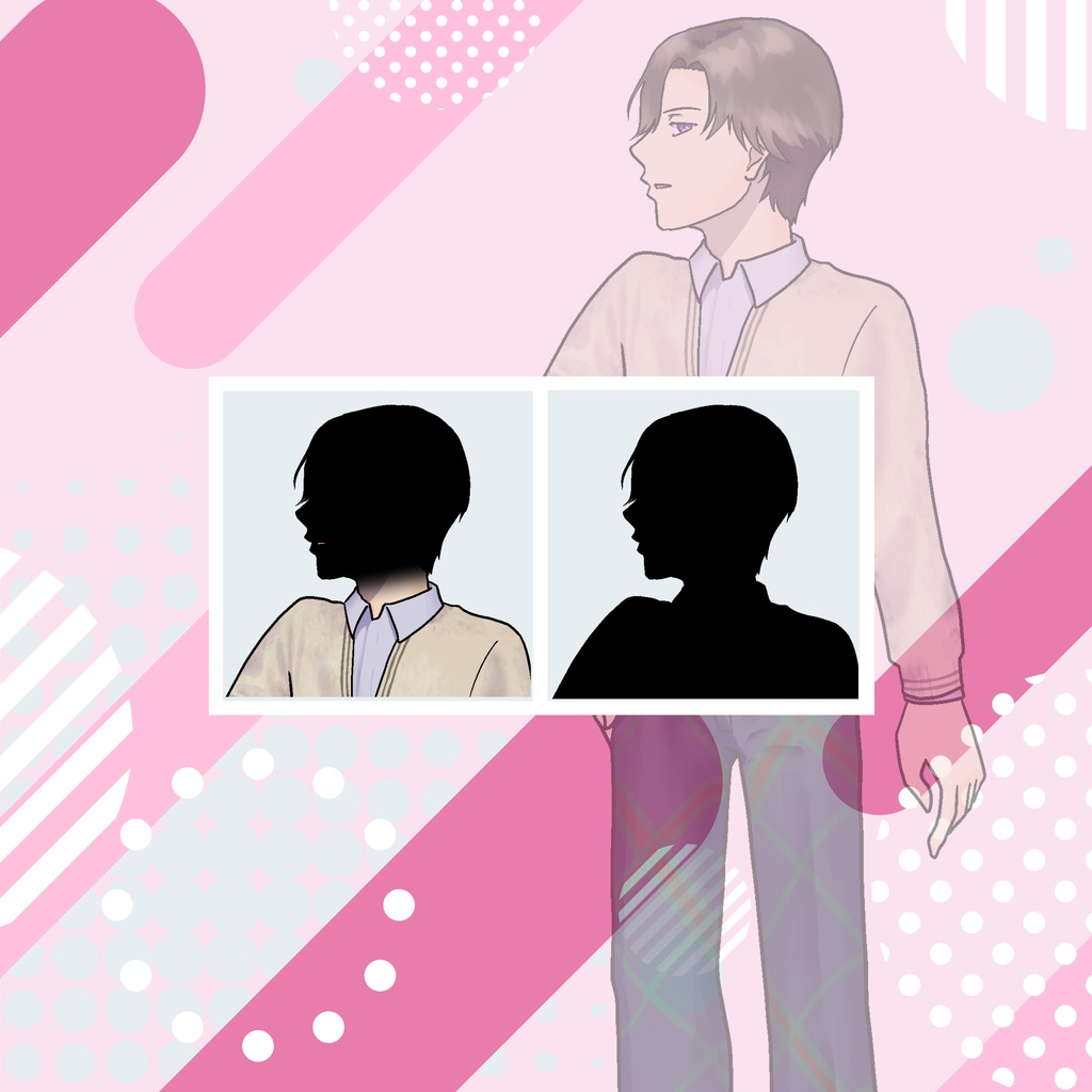 【TRPG立ち絵】男子学生|NPC|現代・日常【無料】