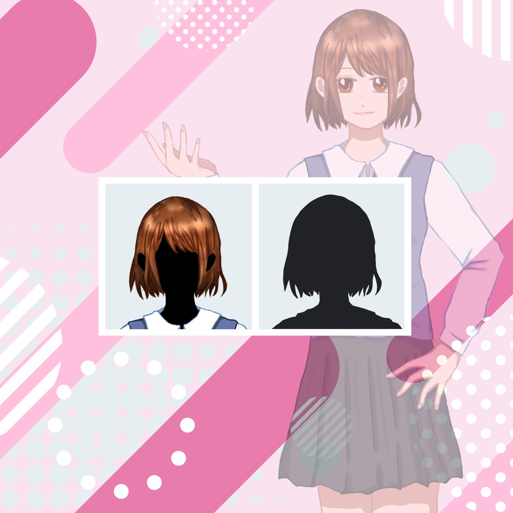 【TRPG立ち絵】女子学生|NPC|現代・日常【無料】