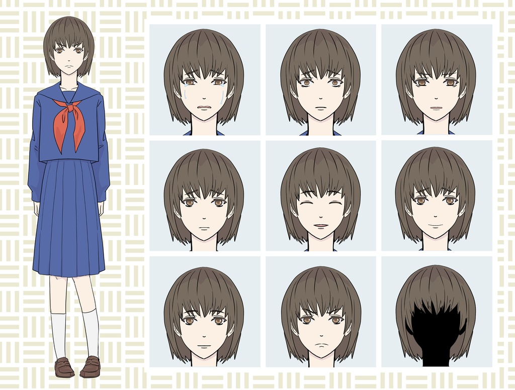 【TRPG立ち絵】現代村人シリーズ|NPC|現代・日常【無料】