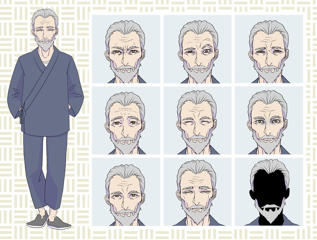 【TRPG立ち絵】現代村人シリーズ|NPC|現代・日常【無料】