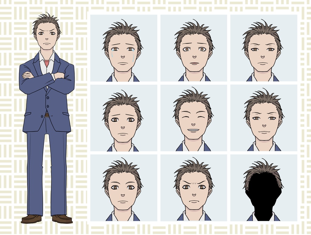 【TRPG立ち絵】現代村人シリーズ|NPC|現代・日常【無料】